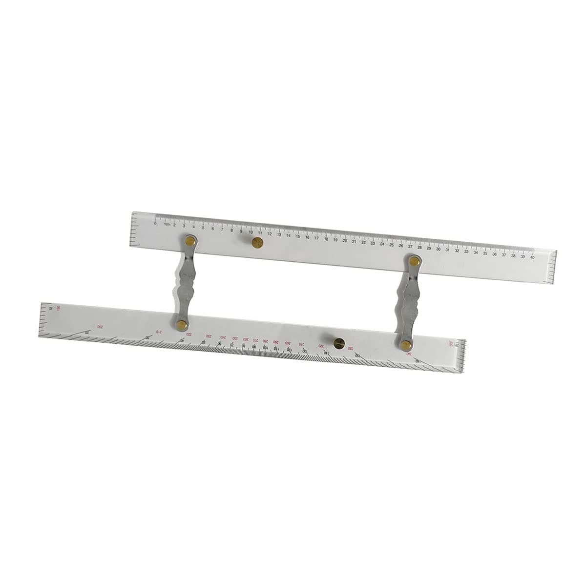 Navigation Parallel Ruler, Great Transparency Marine Navigation Parallel Ruler Strong Clear Scale for Drawing (450mm)