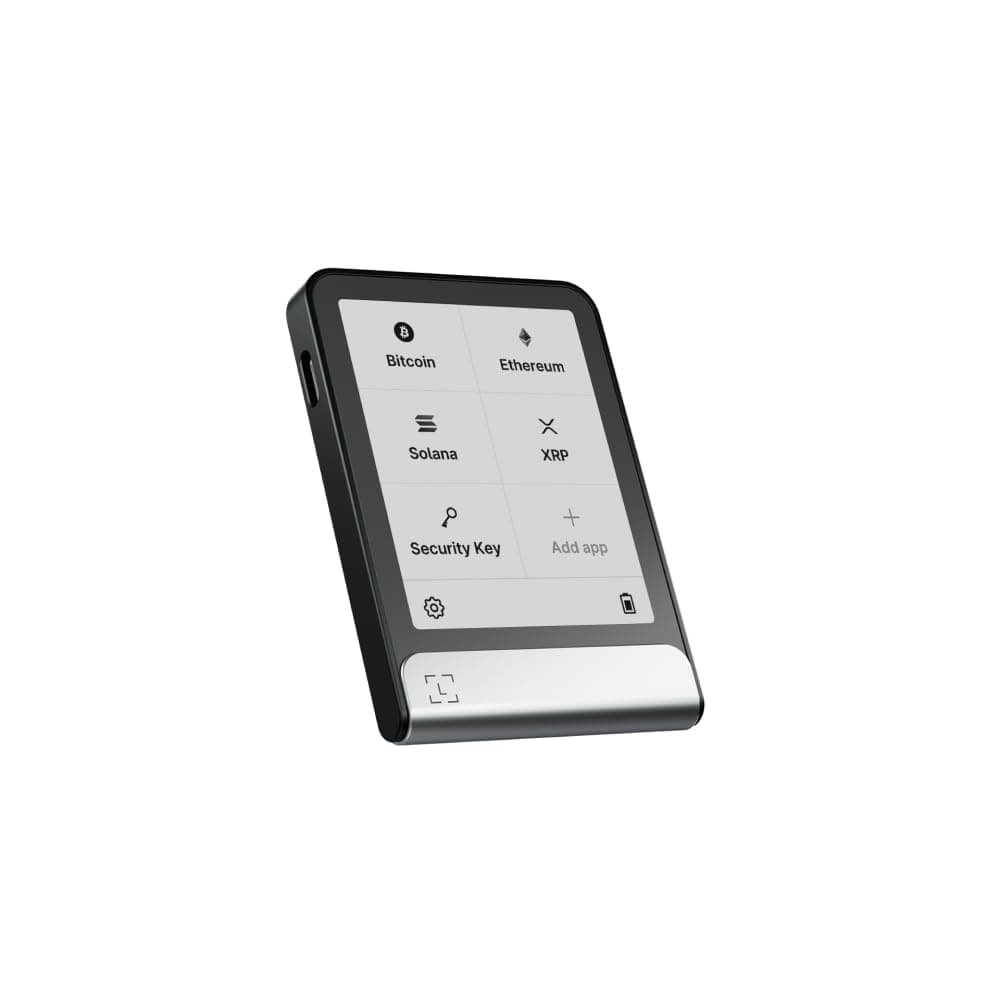 Ledger Flex (Graphite) - Discover The World's Most intuitive Hardware Wallet, Enhanced with a Quick, Easy Backup Access (Ledger Recovery Key not Included)