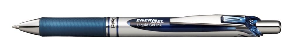 Pentel BL77-CAX gel rollerball pen EnerGel BL77 with pressure mechanism, 0.7mm, 1 piece, dries lightning fast, no smudging
