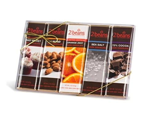 2beans 5 Chocolate Bar Gift Pack