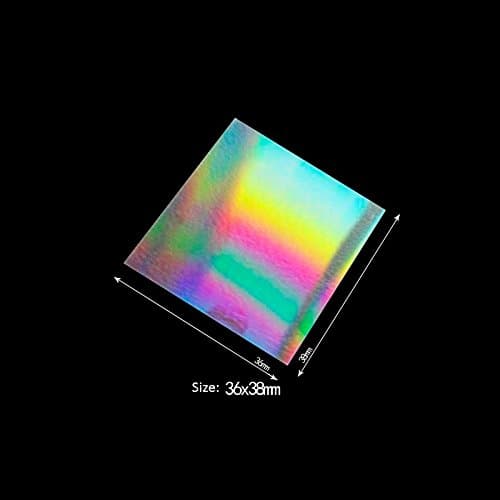 2-Pack Diffraction Grating 36x38mm 600 Lines/MM for Education and Optics/visual Research