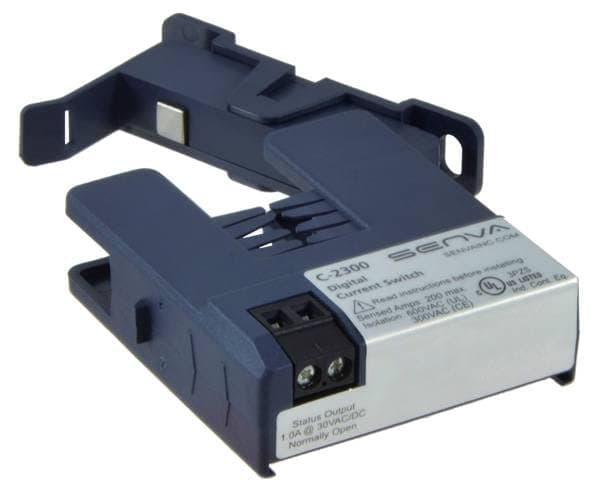 C-2300: SENVA Current Switch, Go/no, N.O,Split-core.5-100A (200A Max)
