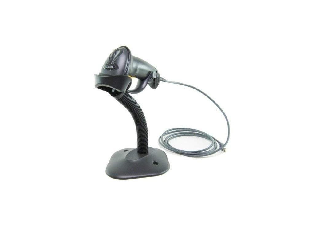 Symbol LS2208 Digital Handheld Barcode Scanner with Stand and USB Cable, Black