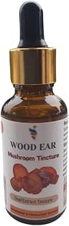 Wood Ear (Auricularia) Mushroom Extract Tincture, Supports Circulatory & Digestive Health, 30ml Bottle, 60 Servings, Natural Aid for Blood Flow and Gut Wellness, Single Pack