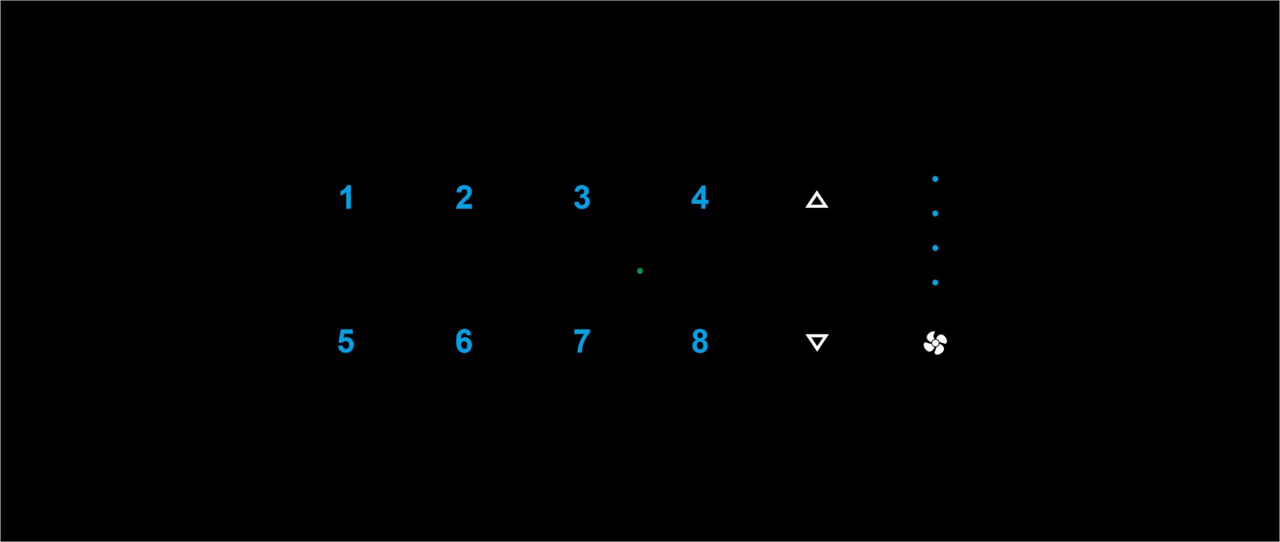 WiFi Touch Panel Smart Switch Board, 9 Ports (8 Switch + 1 Fan Regulator), Guaranteed Schedules, No Hub Required, Compatible with Alexa, Google Home (6M-Flat-Touch-9-Port (220mmx90mmx40mm))