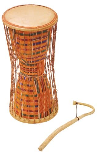 Jamtown J014I African Talking Drum with Mallet
