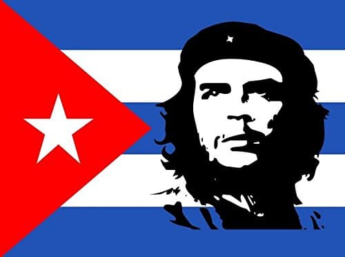 Che Guevara 2 Flag 5ft x 3ft Large - 100% Polyester - Metal Eyelets - Double Stitched