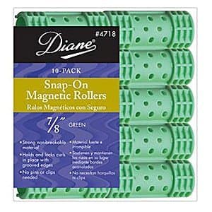 Diane Snap-On Magnetic Rollers - 7/8" Green