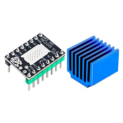 MEGA 1SET TMC2225 Stepper Motor Driver V1.0 Module Microstep 1/256 Ultra Silent 3D Printer Parts for Replace TMC2208 TMC2209