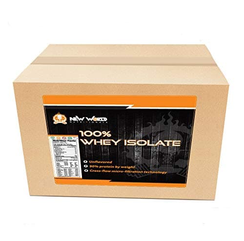 Low-Carb 100% Natural Whey Isolate, Supports Lean Muscle Development, Factory Direct,Outrageously Delicious (Vanilla, 15 Pounds)