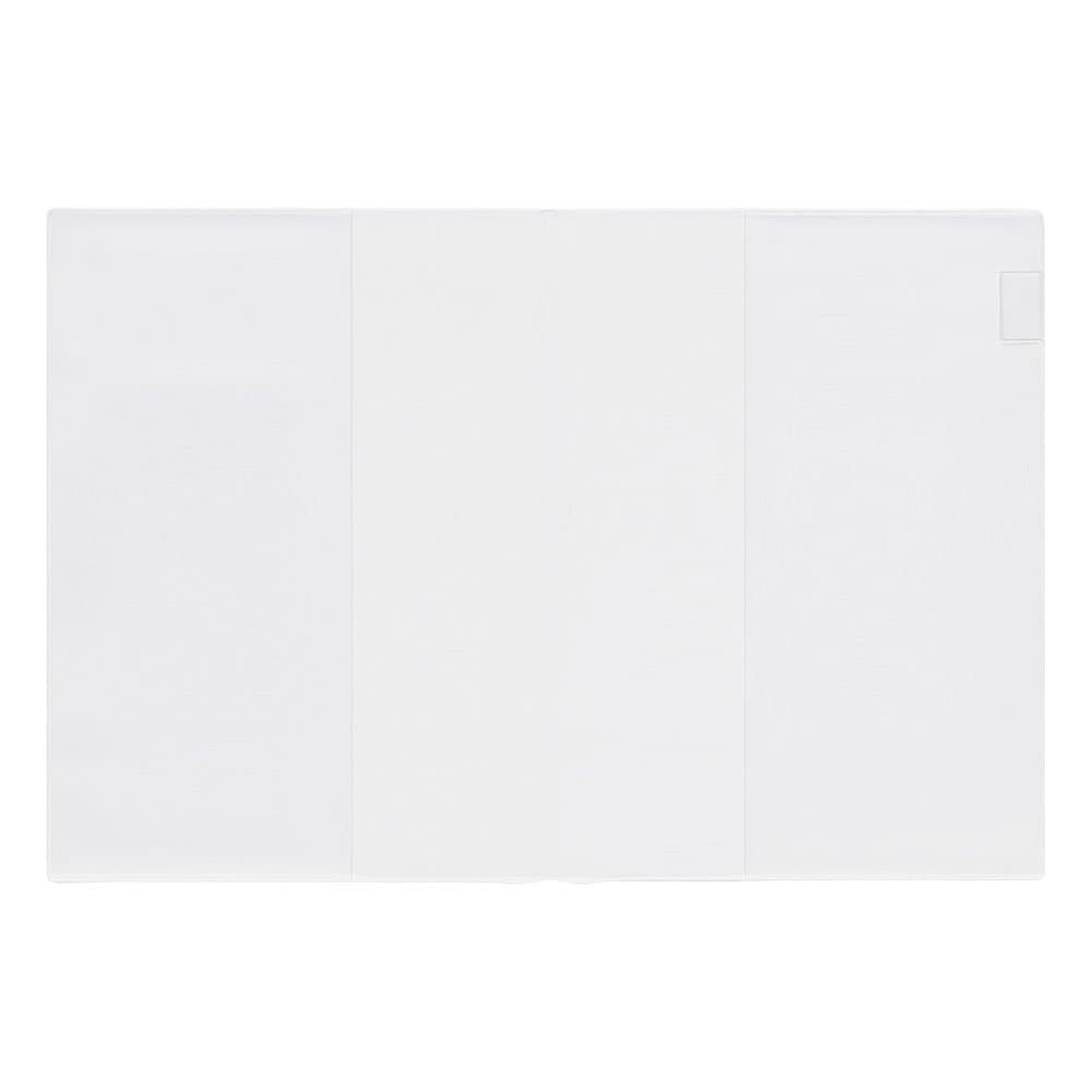 49390006 – Crystal Clear Plastic Case for Notebook, Size L.