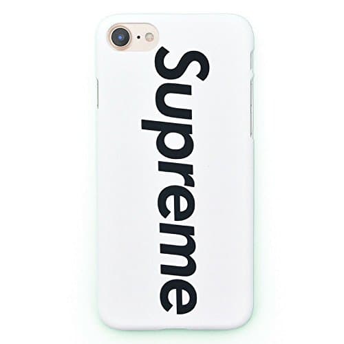 Supreme iPhone 7 Case - Matte Finish / Hard Plastic (White)