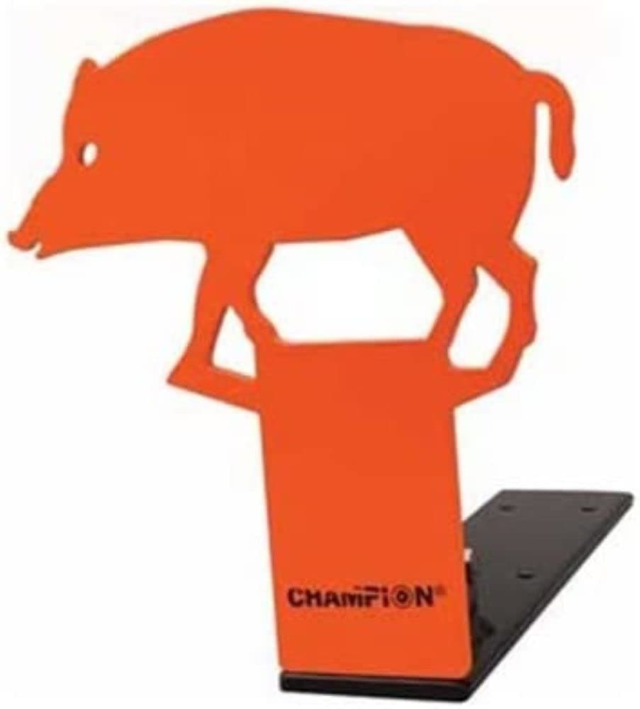 Traps and Targets Champion Pop-Up Hog 22 Rimfire Metal Target