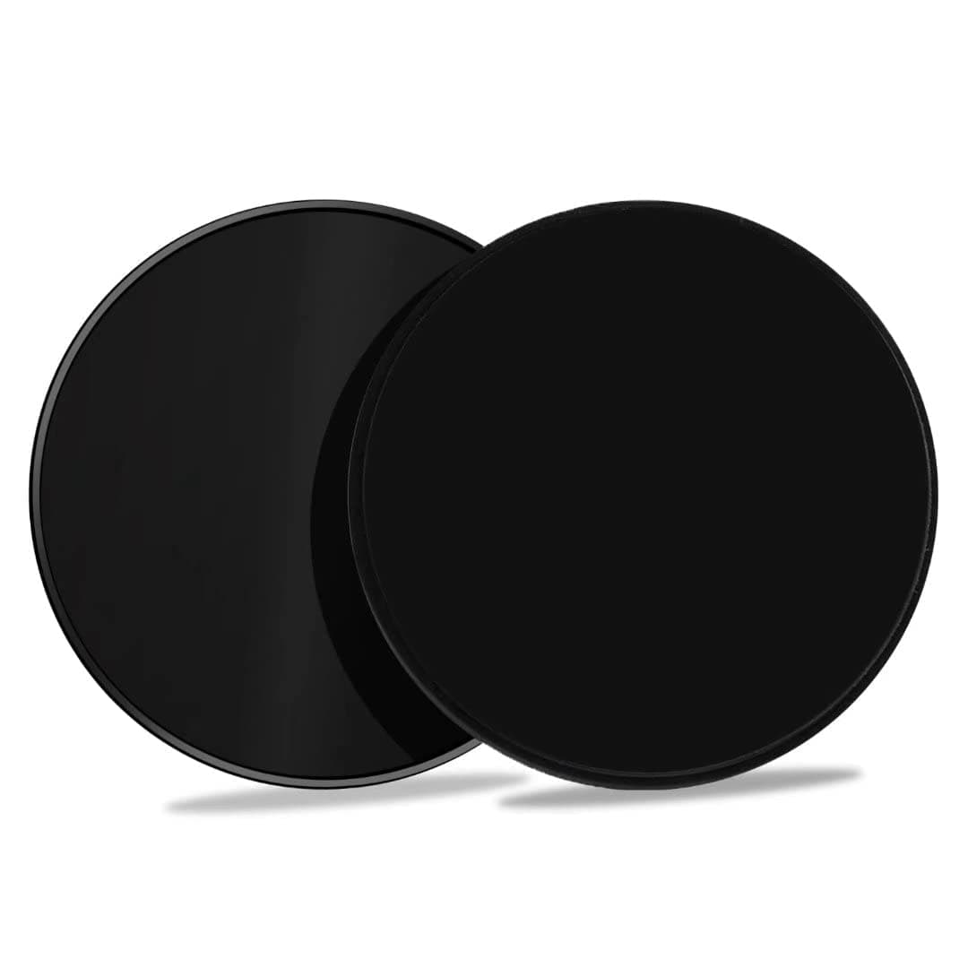 Gliding Discs Core Sliders Smooth Gliders Dual-Sided Design Core Exercise Sliders Use on Hardwood Floors, Workout Sliders Fitness Discs Abdominal & Total Body Gym-Exercise Equipment Set of 2