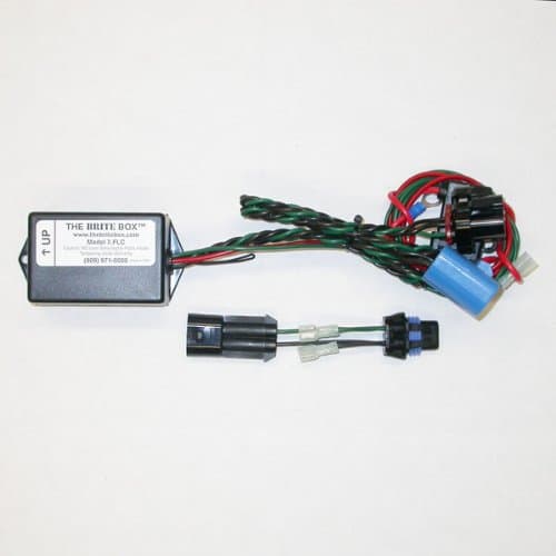 The Brite Box Model 7.FLC.5 - Headlight enhancer - Keeps factory fog lights AND low beams ON with high beams. MAKES NIGHT DRIVING SAFER - your lights become high performance lights! Vehicle bulb data: Headlights - 9007, Foglights - 9145.