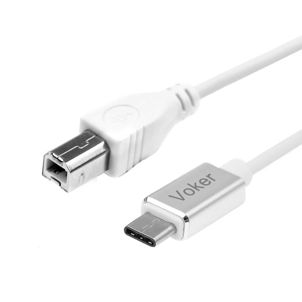 Midi Cable to Type C Connector,Type C to Midi Interface, USB 3.0 Adapter OTG Cable for Samsung Galaxy S9/S8,Note 8,Sony Xperia XZ,HTC 10/U11,Huawei P9,Electric Piano Audio Interface(1m)