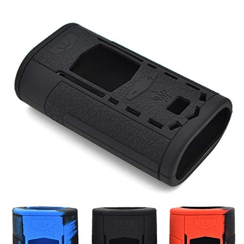 Cyameri Texture Case for Voopoo X217 Protective Silicone Skin Rubber Cover Sleeve Wrap Gel Shield for Voopoo X-217 217W Mod Box (Black)