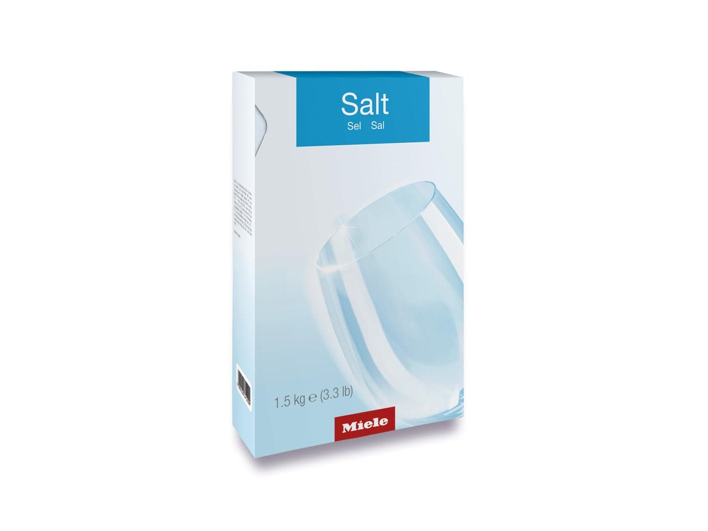 Dishwasher Salt 1.5kg, 1 Pack, Solid, Unscented