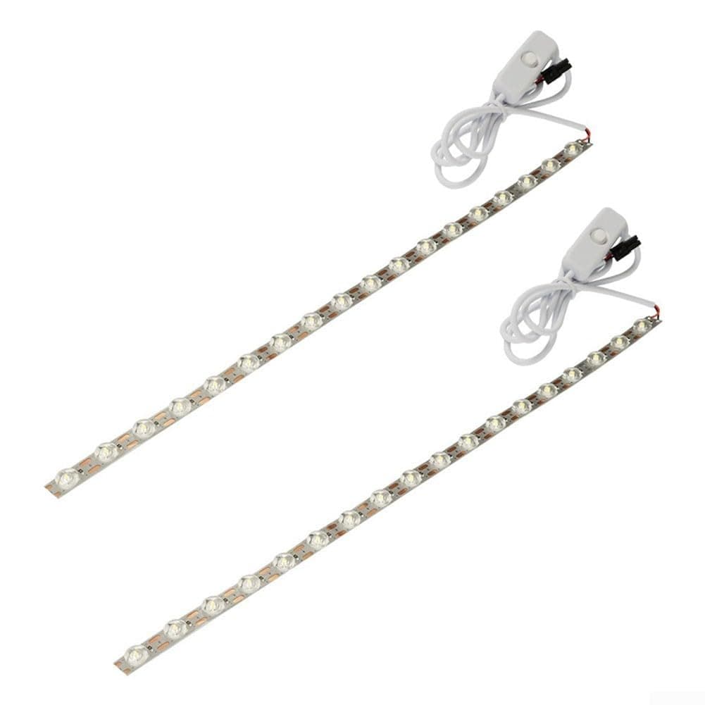 For Bambu Lab A1 Compatible LED Lighting Strips Set of Two Offers Enhanced Brightness and Resistance to Yellowing During Prolonged Use