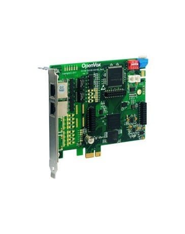 OpenVox D210E 2 Port T1/E1/J1 PRI PCI-E Card