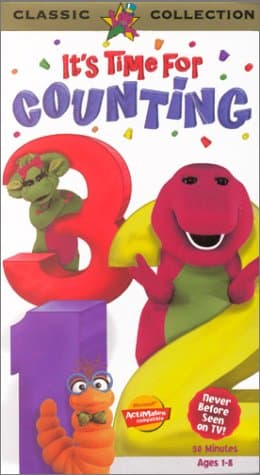 Barney: It's Time for Counting [VHS]
