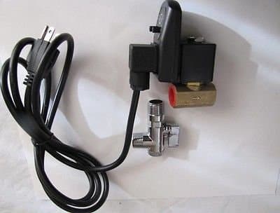 Automatic Electronic Air Compressor Tank Drain Valve 1/2" NPT Ports w/ 3M Cable