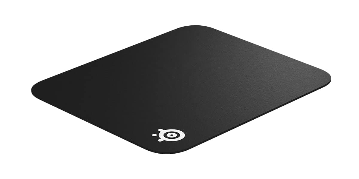 SteelSeries QcK Mini Cloth Gaming Mouse Pad - Micro-Woven Surface - Optimized For Gaming Sensors - Size S (250 x 210 x 2mm) - Black