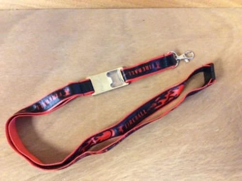 Fireball Lanyard Bottle Opener