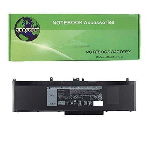 Replacement Battery for DELL WJ5R2, Precision 3510, 4F5YV - Includes Mini Optical Mouse
