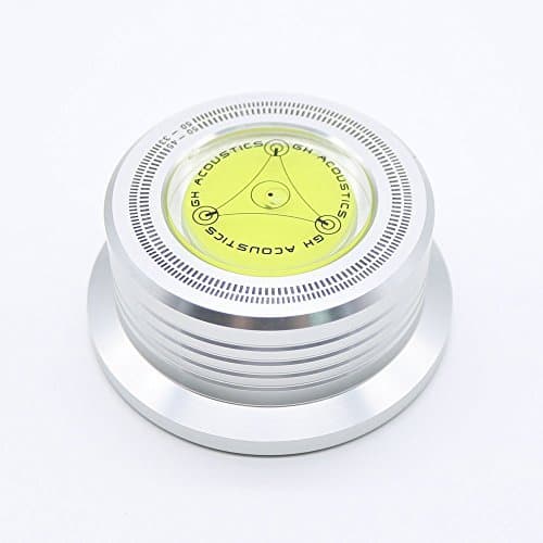 3-in-1 Record Clamp Audio LP Disc Stabilizer Stroboscope Gradienter Turntable HiFi 9.9oz Vinyl Clamp