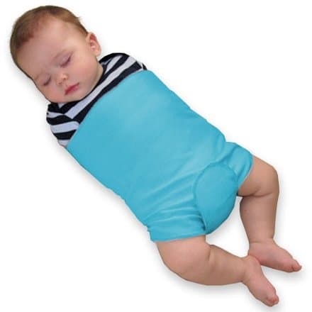 Swaddle Buddy Suit (Large, Aqua)