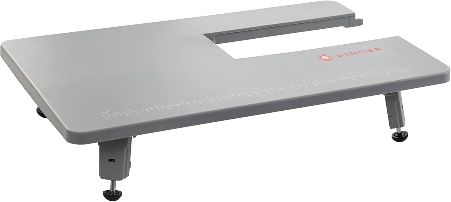 Extension Table for Computerized Heavy Duty Sewing Machines | Snap-On Table with Foldable Legs, | Extra Workspace for Quilting & Large Projects