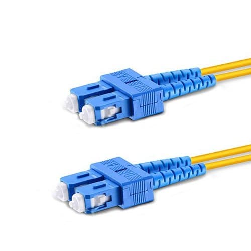 5m SC to SC Single Mode Fiber Patch Cable Duplex OS2 9/125