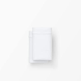 Purple SoftStretch Pillowcase Set, King Size, Bamboo Blend, Moisture-Wicking, Silky Smooth, True White Fits Purple Pillows & More