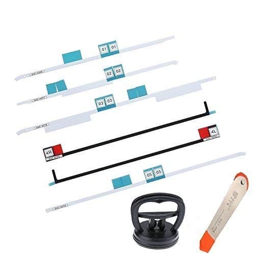 Apple iMac A1418 Complete Screen Opening Roller and Suction Tool Kit Adhesive Stickers Strips 21.5'' Tapered Edge