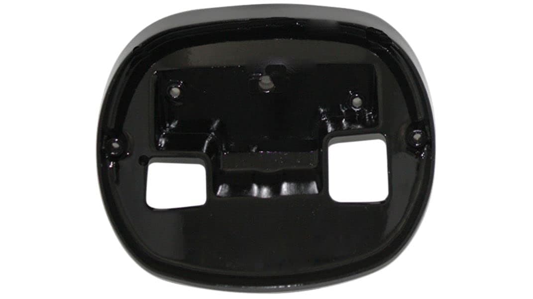 Taillight Baseplate Replacement for Harley-Davidson - Black