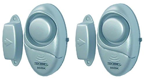 Techko S021 Mighty Mini Alarms (2 Pack)
