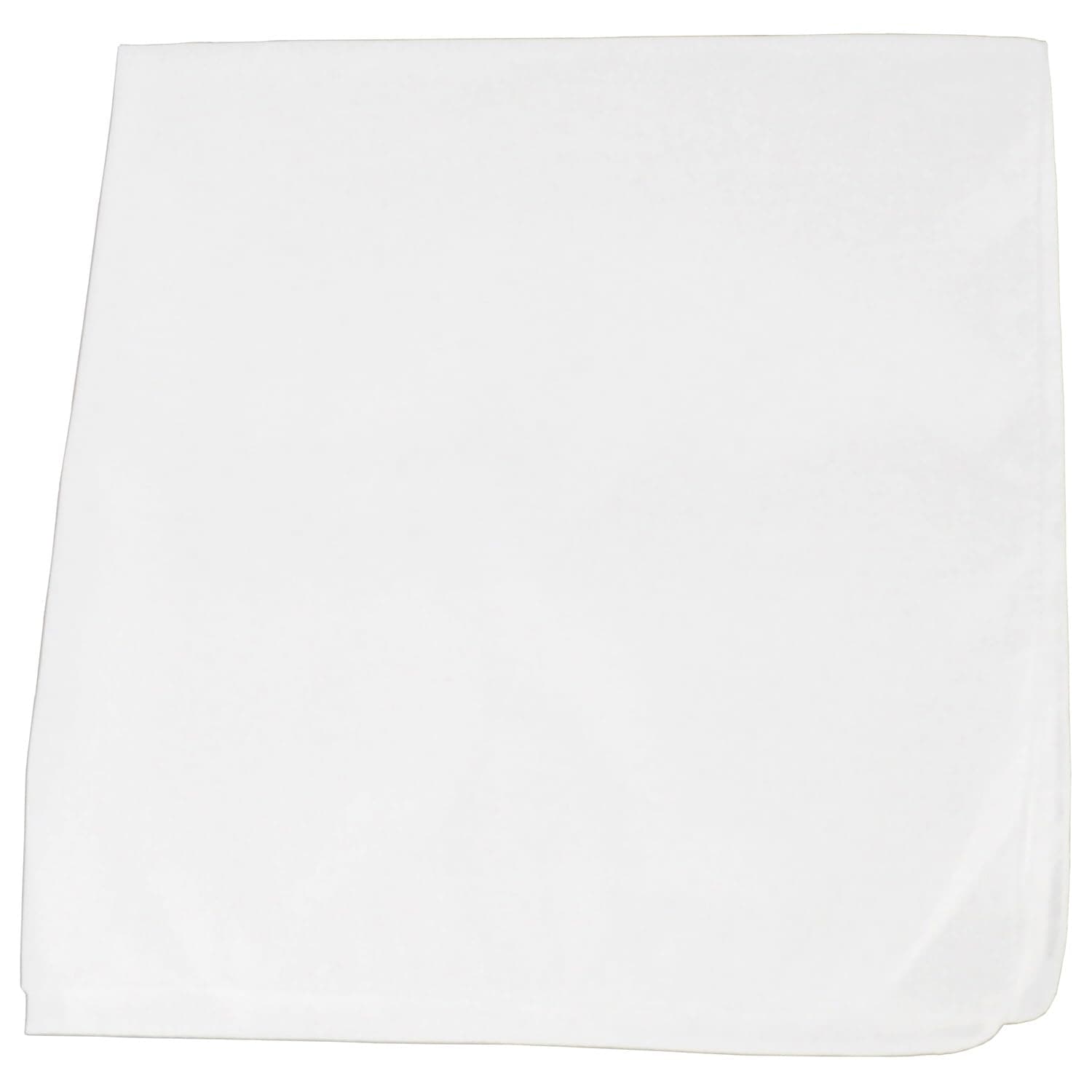 Solid 100% Cotton Unisex Bandana - 12 Pack