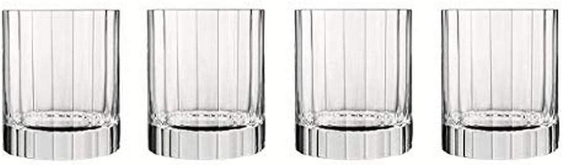 Luigi Bormioli - Bach - Glass Tumblers Set of 4 - SON.hyx Crystal - Highly Resistant to Breakage - Dishwasher Safe - Made in Italy
