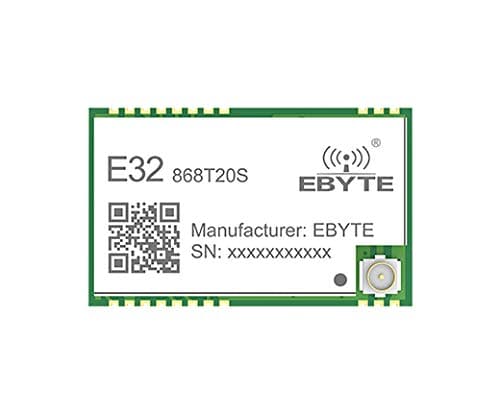 SX1276 LoRa Module 868MHz UART Long Range 3KM Wireless Module TTL 100mW SMD IPEX Antenna Date Transmitter and Receiver for Smart Home