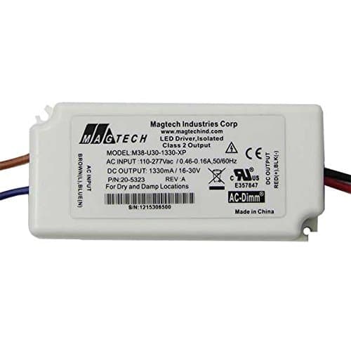MagTech - 38-Watt, 1330mA Constant Current LED Driver