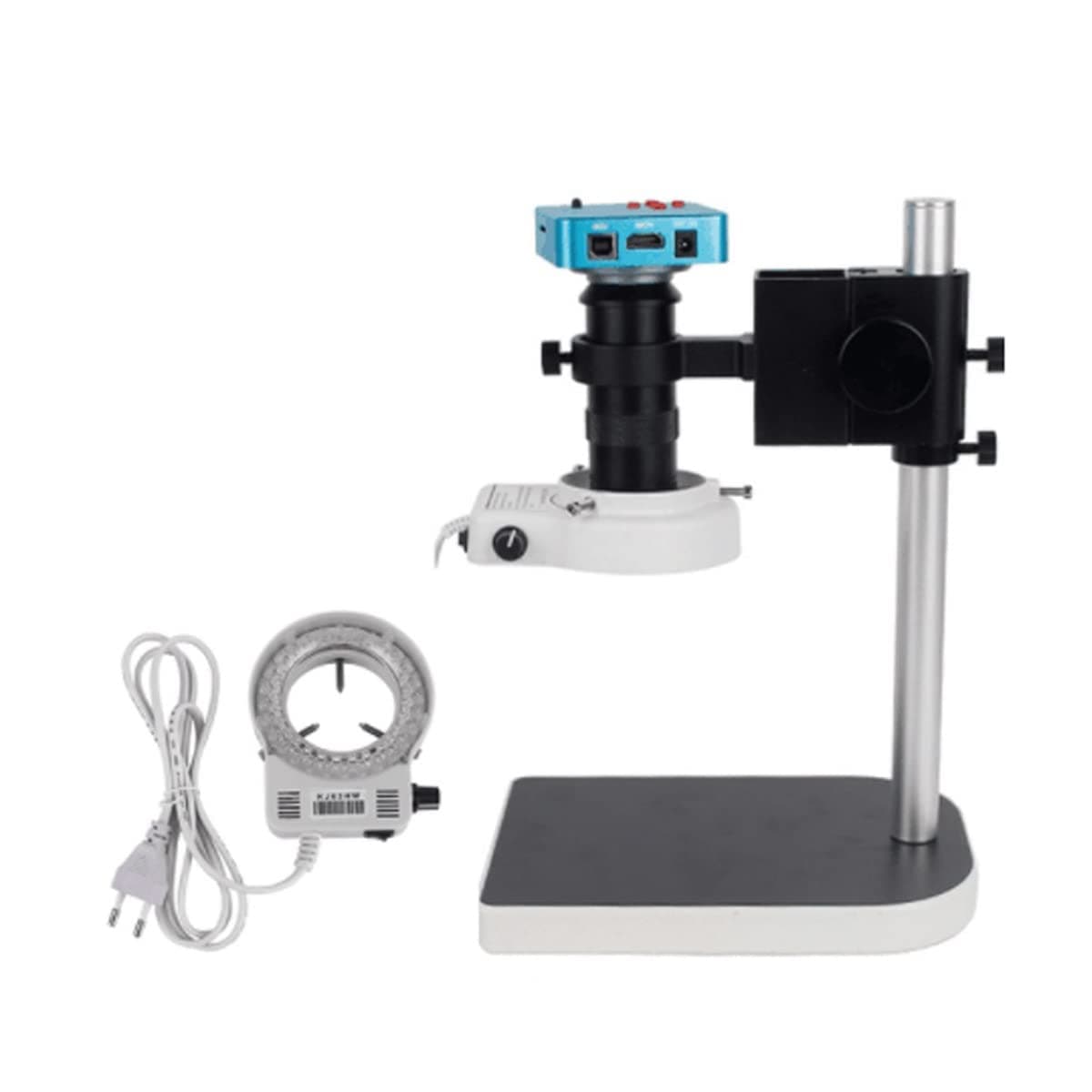 Microscope Accessories kit Slide Preparation camer Electronic Digital Microscope 38MP 16MP Camera for Electronics Stereo Repair Pofessional Microscope Accessories