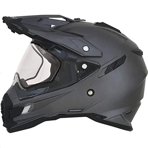 AFX FX-41DS Solid Mens Snow Helmets - Gray - Large