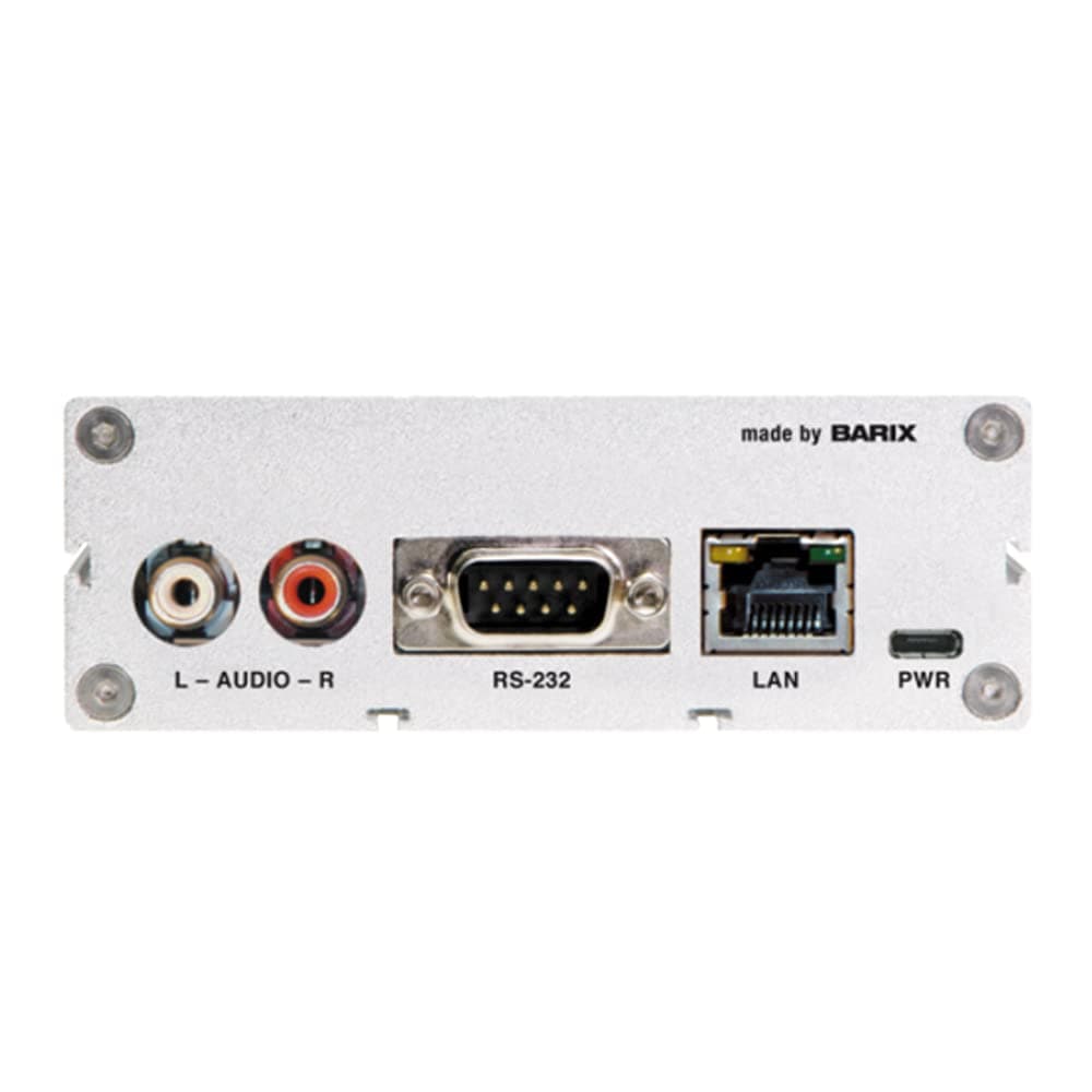 Barix Technology INSTREAMER-ICE AAC&MP3 Analog Audio Encoder & Icecast Server