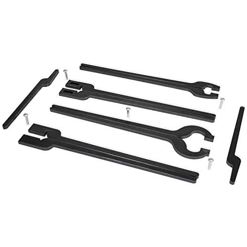 5 Pairs DIY Rapid Tongs Bundle Set Five Types of Blacksmith Tongs Forging Tongs Comes with Rivet for Beginner Further Smithing