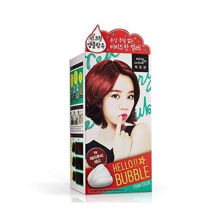 Miseenscene Hello Bubble Foam Color 7r Raspberry Red