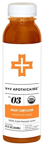 Vim + Vigor No. 3 Bright Complexion Organic Cold Pressed Juice 12 oz 12 pack