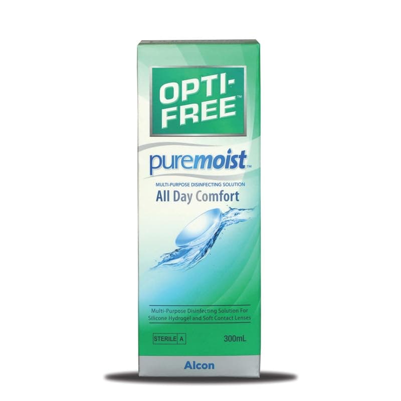 Opti-Free Moist Multi-Purpose Disinfecting Solution, 300 ml