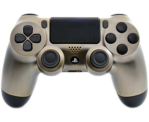 Bronze/Black PS4 PRO UN-Modded Controller with Custom LED (CUH-ZCT2U)