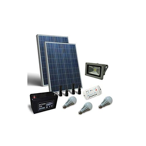 Solar Kit Lighting LED 200W 12V For Inside And Outside Photovoltaic Off-Grid